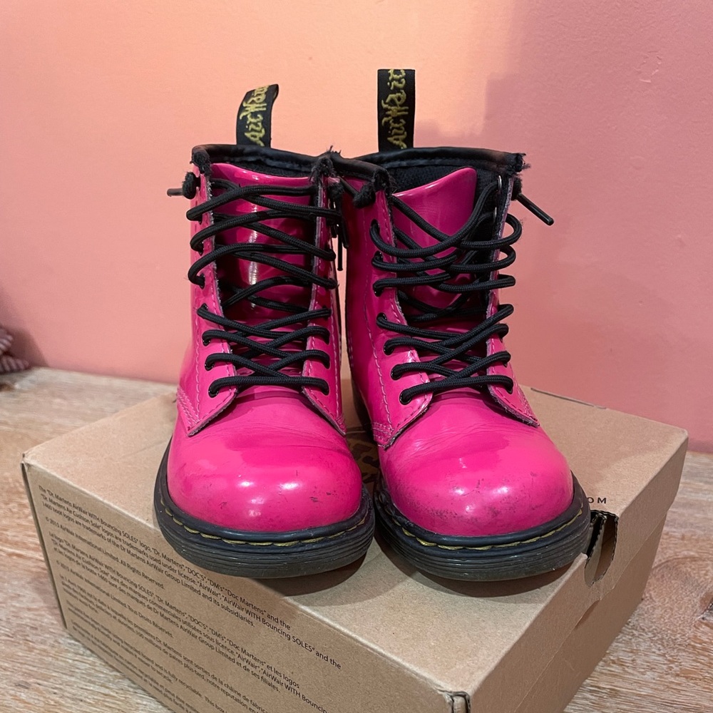 Pink Toddler Doc Martens
